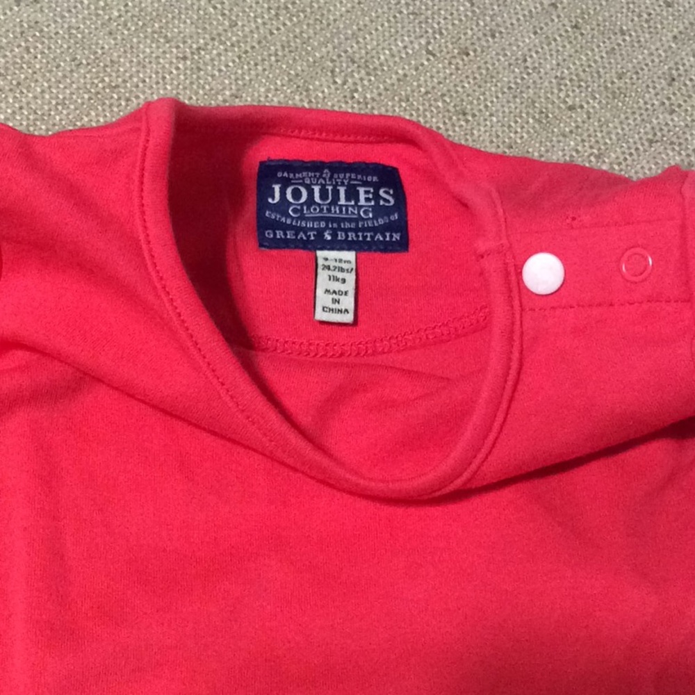 Joules 9-12mon long sleeve bunny set - Picture 4 of 4